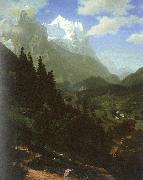 The Wetterhorn Bierstadt, Albert